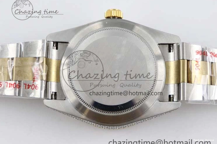 0203 Effortless Diamond Skydweller SS YG TWF Best Edition Black Dial on SS YG Bracelet Asian 23J to 2343